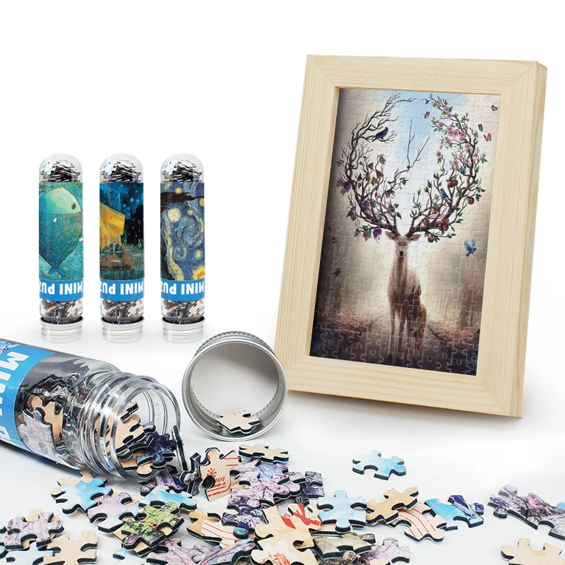 150 шт. мини бумажные пазлы игровые Игрушки для детей взрослых Обучающие