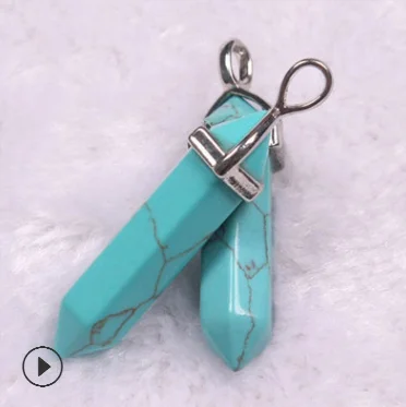

DIY Пуля настоящий розовый камень Прозрачный Кристалл Опал розовый кварц унакит лазурит исцеление точка чакры каменная подвеска