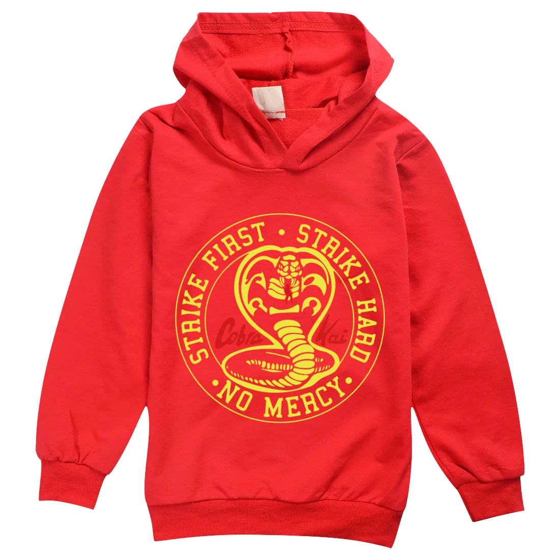 Ropa de primavera para ni&ntilde;os, trajes de CoBRA Kai Cobra Boutique, camiseta para beb&eacute;s, Tops de Cosplay, sudaderas con capucha para ni&ntilde;os adolescentes-4
