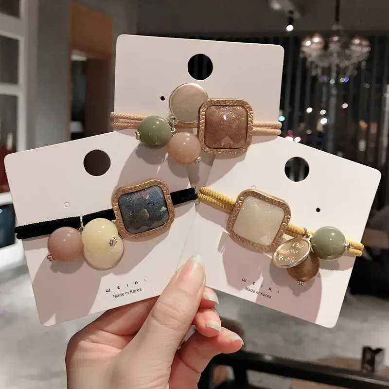 Головной убор в Корейском стиле повязка на голову ретро Женская для волос