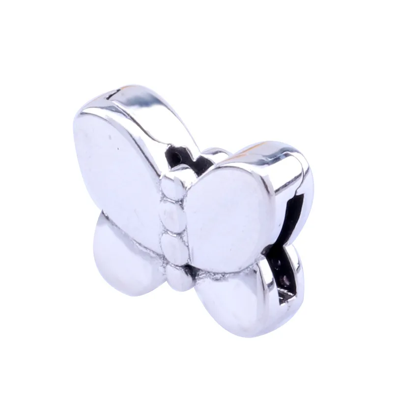 

Authentic 925 Sterling Silver Beads New Enchanting Butterfly Creative Clip Fit Original Pandora Bracelet For Women Diy Jewelry