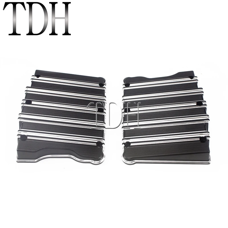 Для Harley Twin Cam Softail Dyna Fat Boy Bob Glide Rocker Box Крышка верхняя защита ЧПУ алюминий 10 Калибр 1999