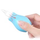 Новый портативный детский Назальный аспиратор для малышей, воздушный насос, очиститель слизи в носу, насос на присосках, для новорожденных, детский силиконовый очиститель для носа