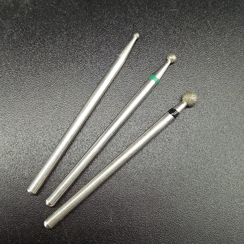 3 шт./компл. горячая Распродажа алмазные сверла с сферической головкой для ногтей