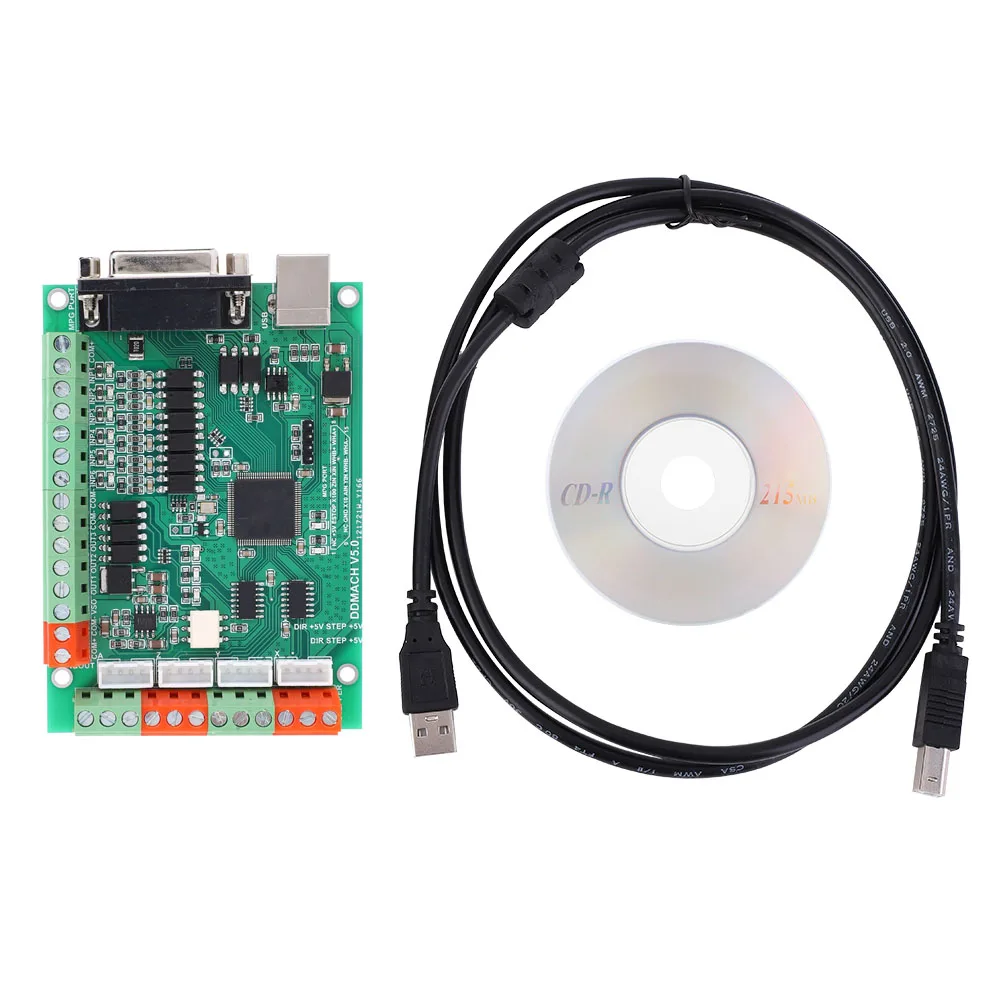 CNC контроллер движения USB MACH3 гравировальный станок 4 с одноосным шаговым карты