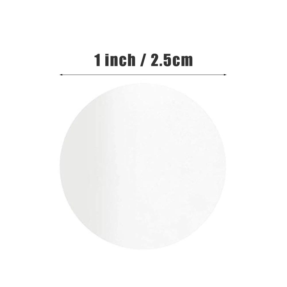 500 шт/рулон круглые ПВХ прозрачные наклейки этикетки для скрапбукинга посылка и