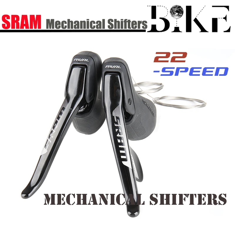 

SRAM RIVAL 22s скоростные механические рычаги переключения передач/тормоза для шоссейного велосипеда с двойным касанием, правая сторона