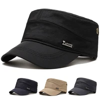 korean outdoor leisure flat military hats for men women army cap fashion trendy bonnets design simple vintage beret accessories