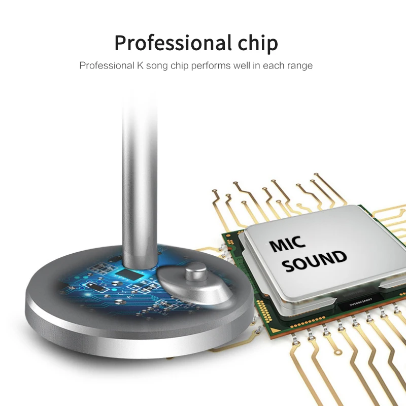 USB 3 5 мм Ретро микрофон Шум со снижением уровня пение дома Настольные игры