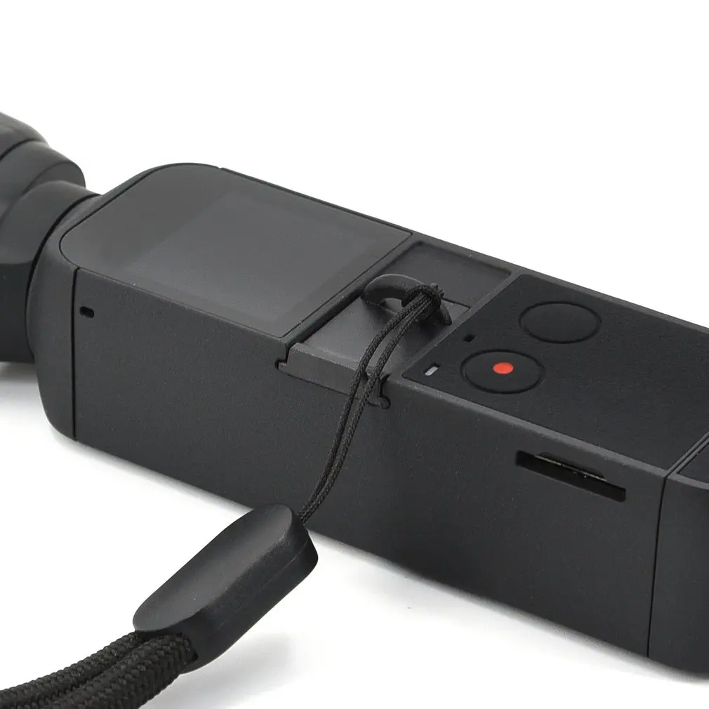 

Multi-function Handheld Hang Buckle DIY Hand Strap Safe Lanyard Sling Fixator For DJI For OSMO Pocket Gimbal Camera Black