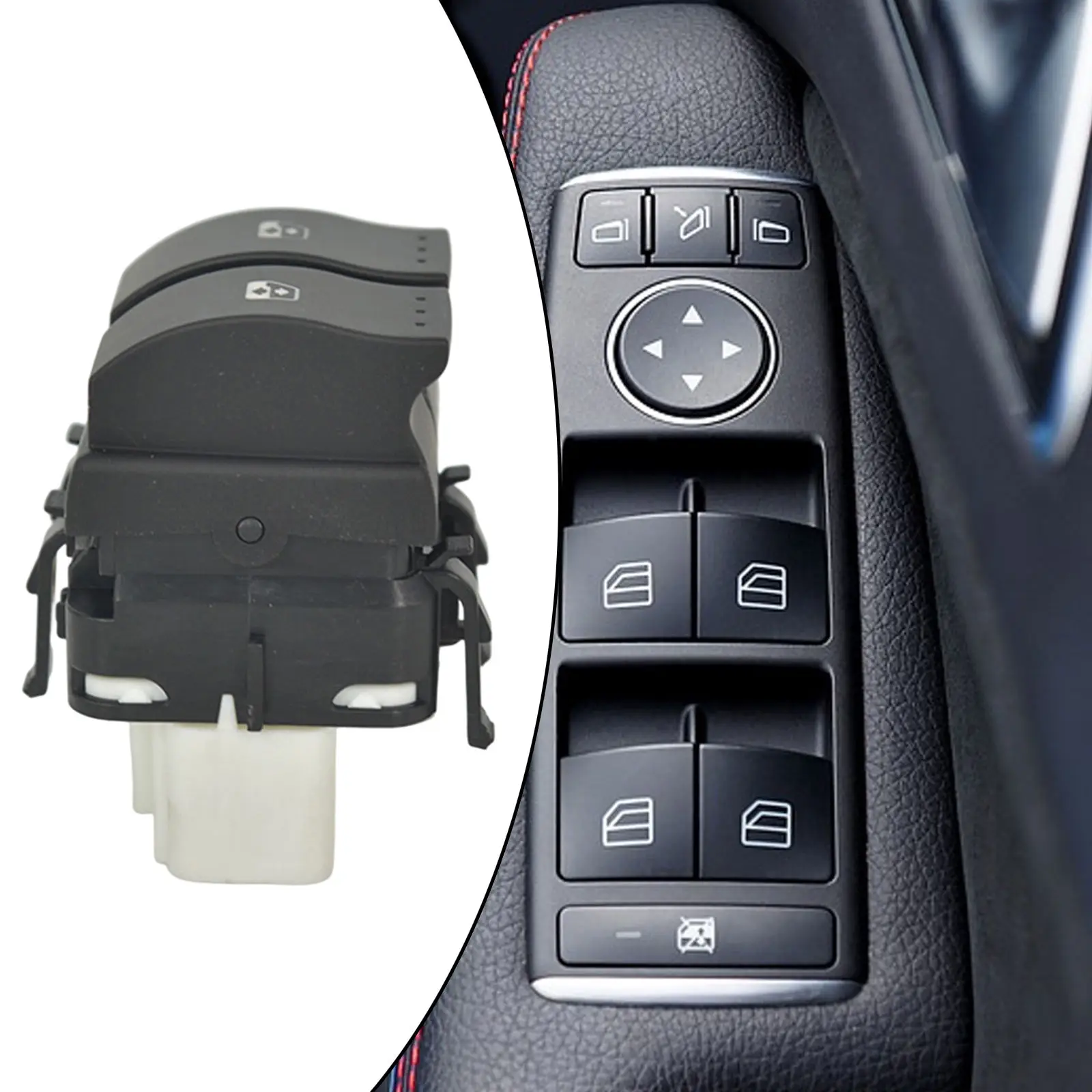 

8200315042, электрический переключатель окон, переключатель управления окошком, подходит для автомобиля, детали окон, обшивка корпуса