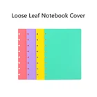 2 листа A5Junior блокнот из ПП корпус с отрывными листами Тетрадь студентов связующего переплетная Обложка гриб отверстие Бизнес Тетрадь оболочки