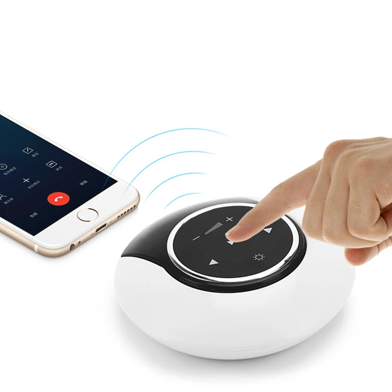 Миниатюрная Bluetooth-колонка с подсветильник кой USB Беспроводная портативная