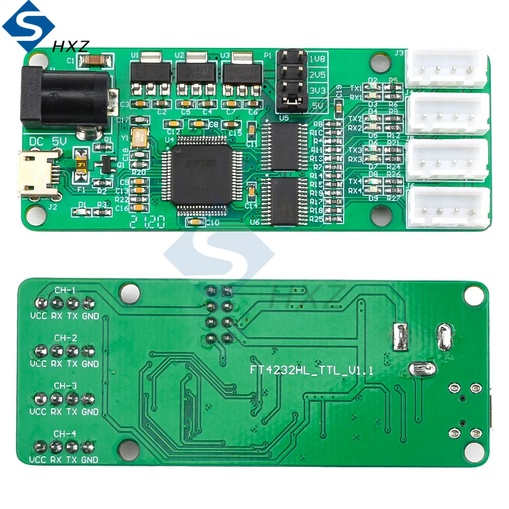 

FT4232-4TTL USB к 4-полосному TTL-модулю UART с последовательным портом
