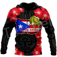 tessffel newest country flag puerto rico caribbean sea camo tattoo harajuku tracksuit 3dprint menwomen funny casual hoodies b11