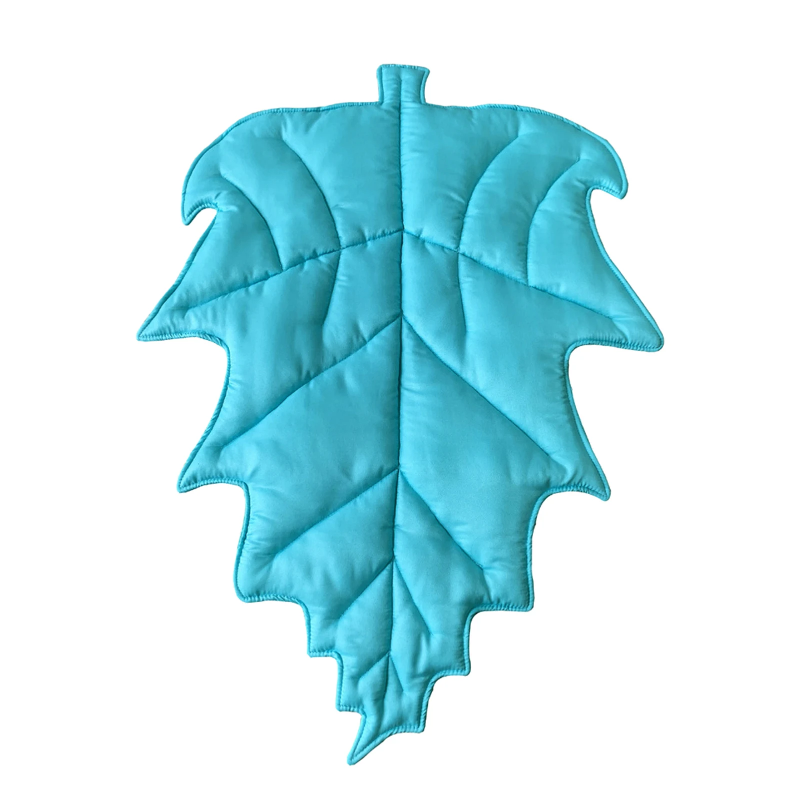 

Area Rug Living Room Sleeping For Baby Leaf Shape Game Cotton Blend Play Mat Super Soft Toys Thick Crawling Bedroom Home Decor