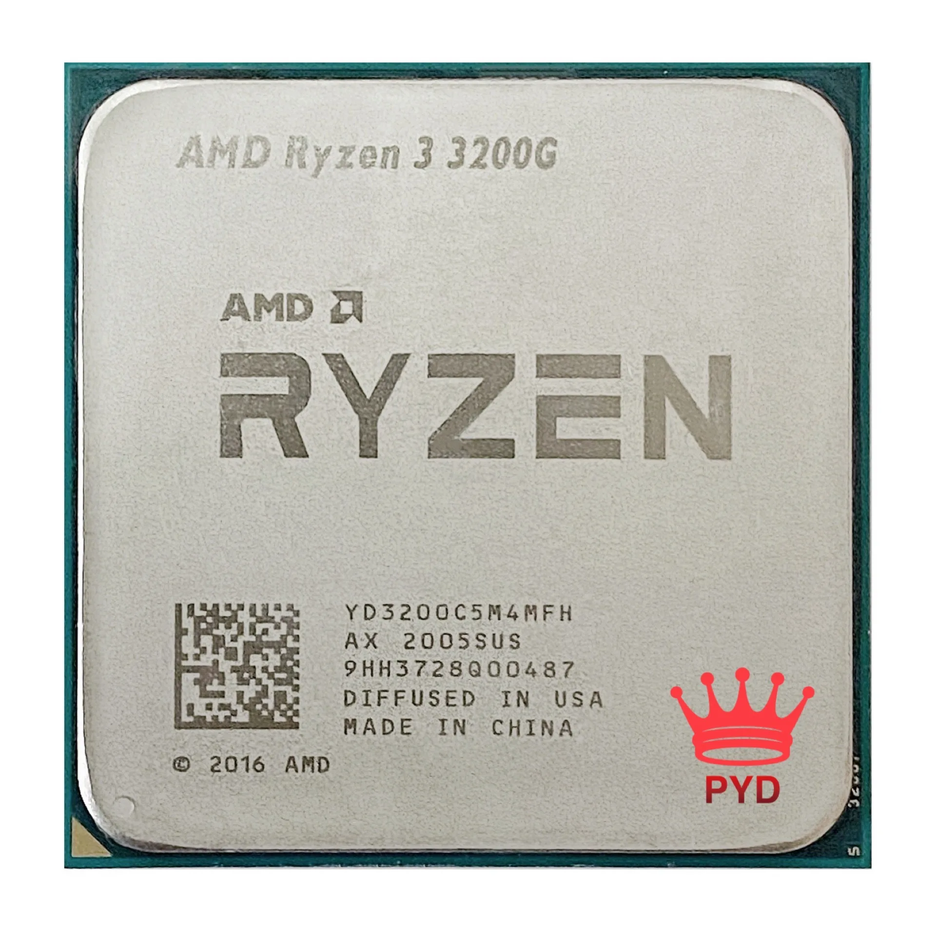 AMD Ryzen 3 3200G R3 6 ГГц четырехъядерный четырехпоточный процессор 65 Вт L3 = 4M YD3200C5M4MFH