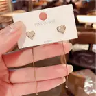 2021 трендовые жемчужные длинные серьги, женские серьги-подвески в виде Луны, звезды, цветов, стразы, свадебные серьги модные корейские драгоценности, серьги