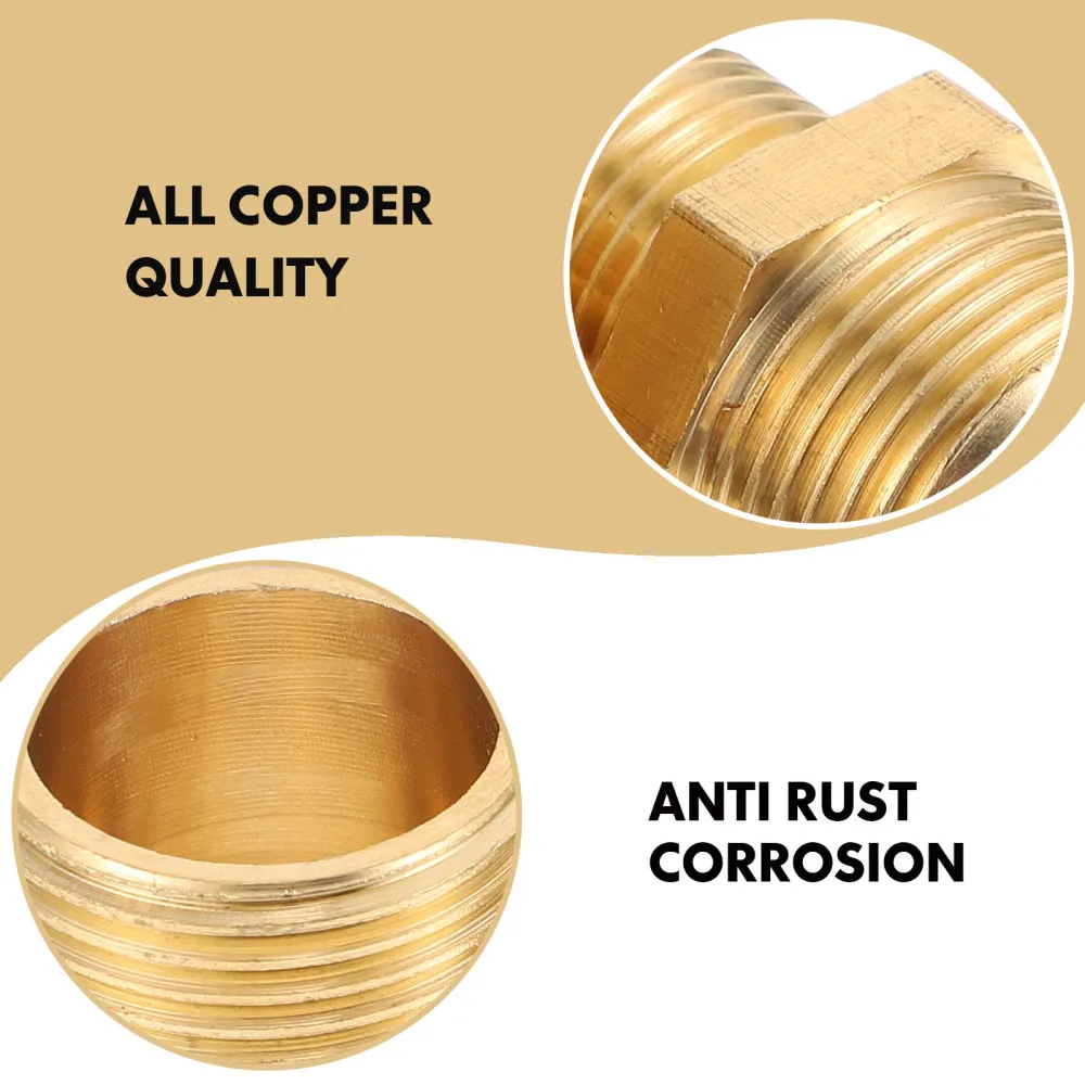 

2pcs Tube Fittings Thickened Pipe Fitting Connectors Docking Two Straight Thread