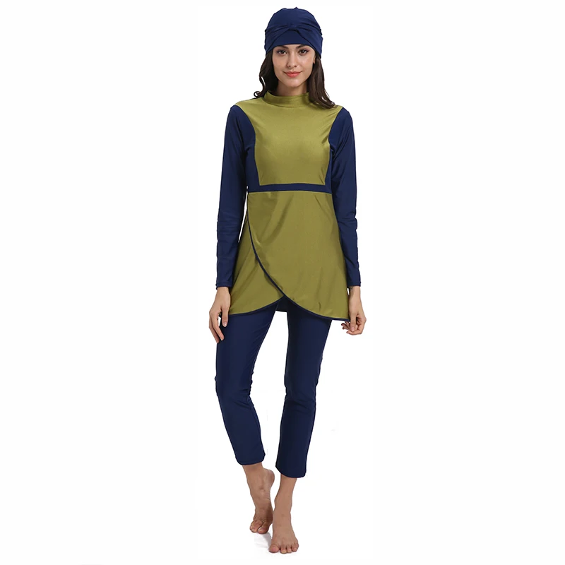 Мусульманский купальник размера плюс мусульманский купальный костюм одежда для