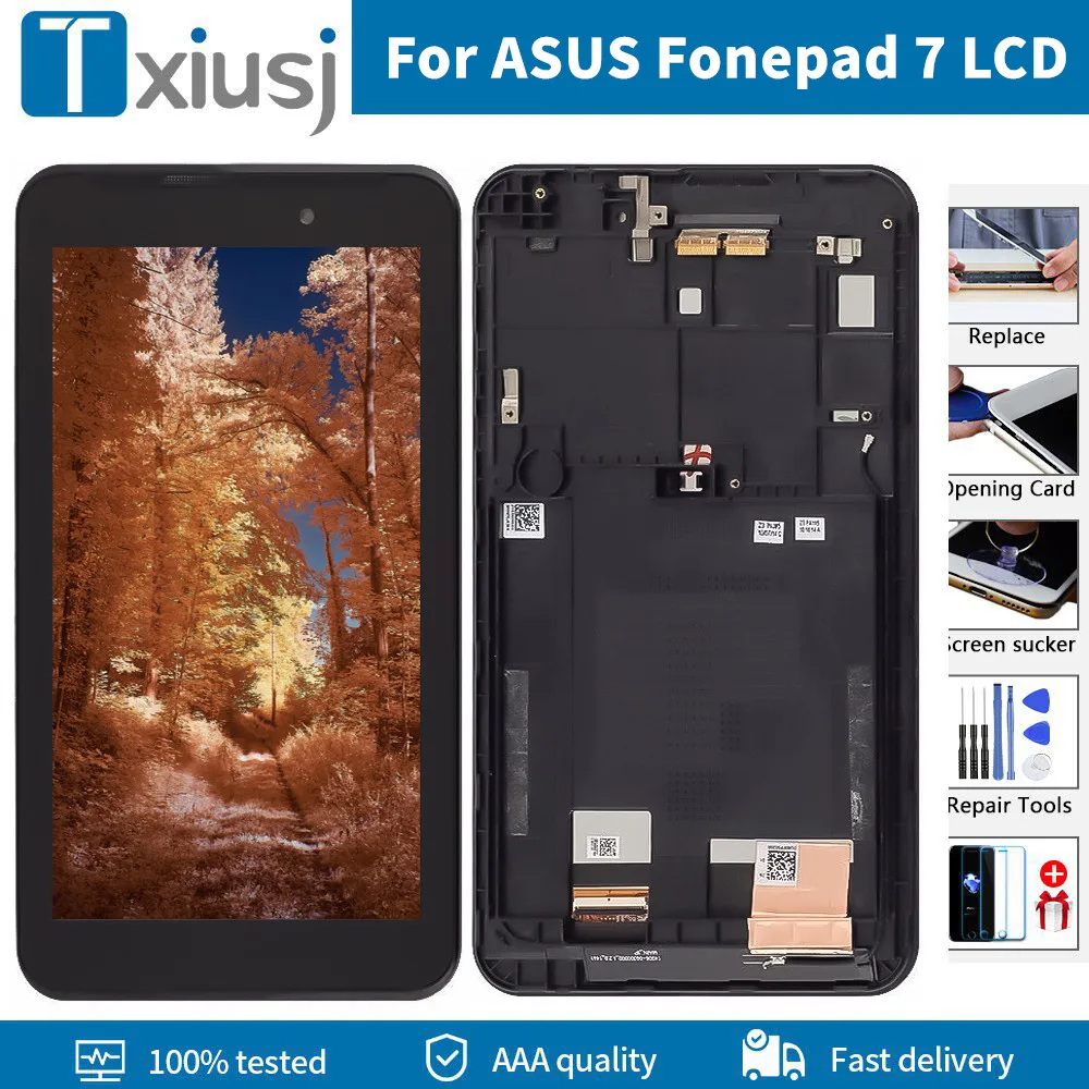 Оригинальный Новый ЖК дисплей для ASUS Fonepad 7 FE7010CG FE170CG ME170 K012 K017 Дисплей кодирующий