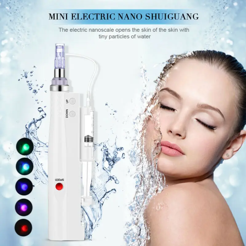 

Hydra Injector Pen S3 Microneeding Derma Pen Portable Smart Injector Nano Mesotherapy Skin Hydration Facial Treatment Machine