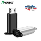 Адаптер Micro USB к USB Type C, телефонный кабель, адаптер, разъем Micro USB OTG для Huawei, Xiaomi, Samsung, oneplus, адаптер USB Type C