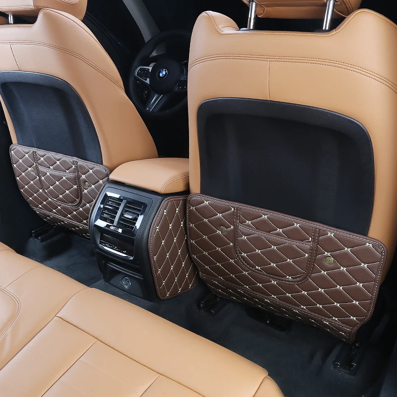 Стайлинга автомобилей спереди спинки сиденья анти пэд для BMW X3 G01 G08 25i 30i 2018