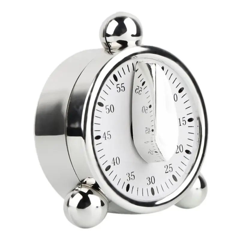 

60 Minutes Kitchen Mechanical Timer Cooking Reminders Alarm Clock for Kitchen Office Countdown Timer