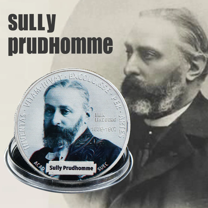 WR известный писатель салли прудомный серебряный драгоценный юбилейный слитчик