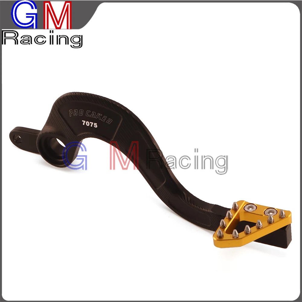 CNC кованая Flexable педаль заднего ножного тормоза рычаг для SUZUKI RMZ450 RMZ 450 RMX450Z 08 09 10 11 12