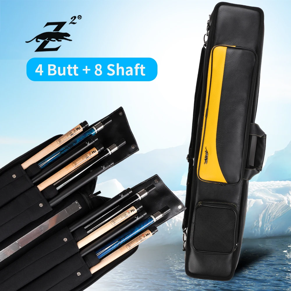 PREOAIDR 12 отверстий бильярдным кием чехол Высокое качество кожаная ткань Чехол