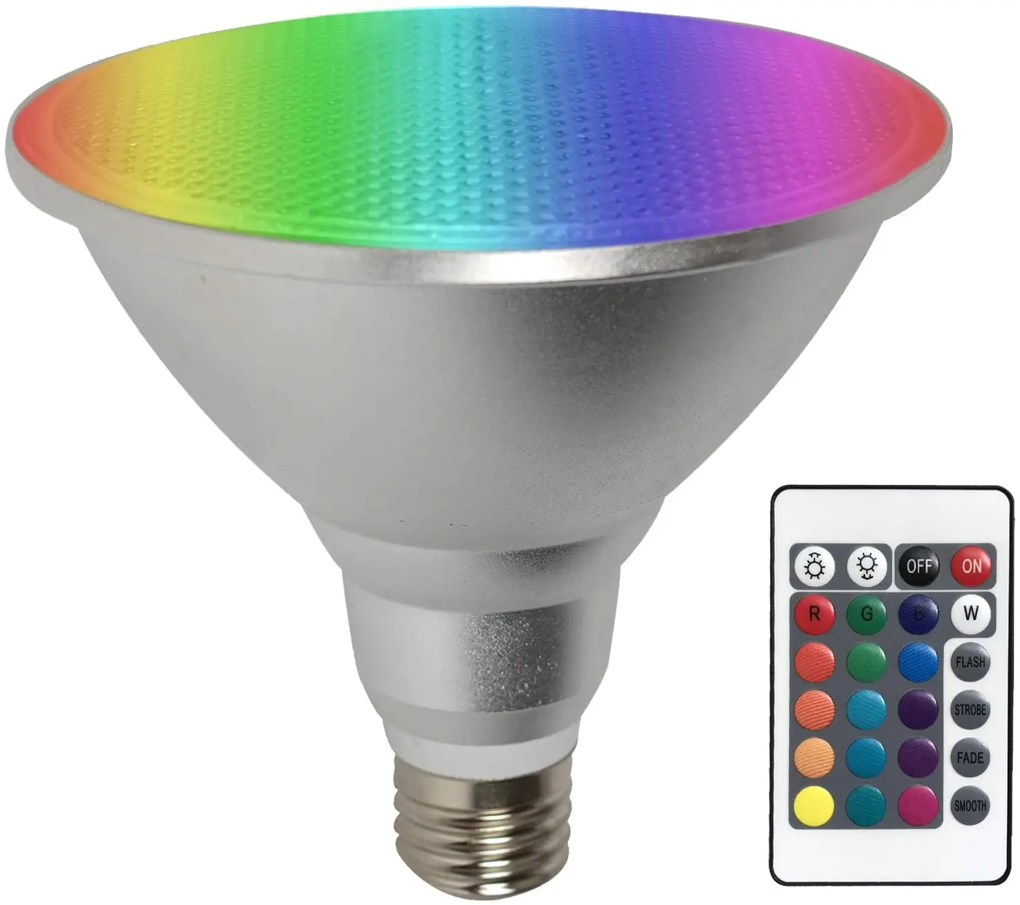 Светодиодный светильник RGB Par38 водонепроницаемый 20 Вт с дистанционным