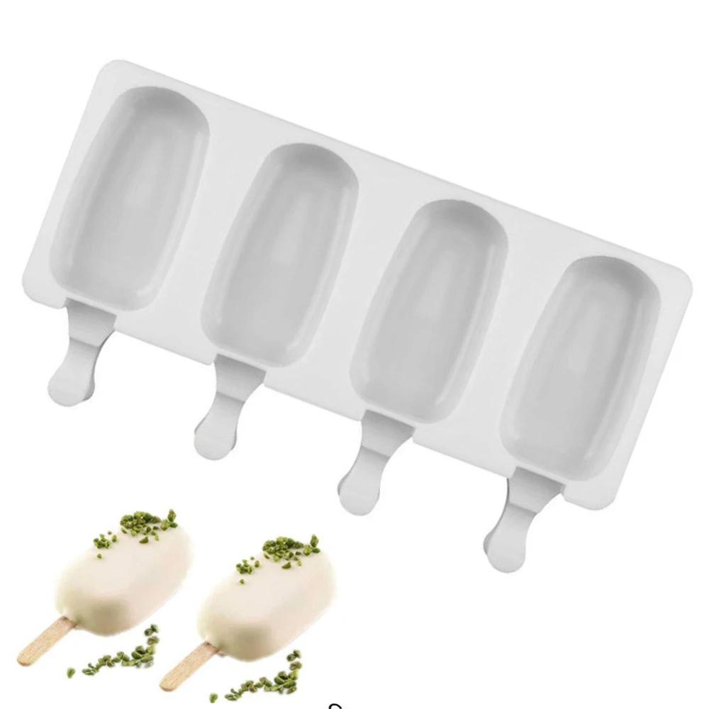 Домашнее пищевое Силиконовое мороженое формы для крема леденец замораживания DIY