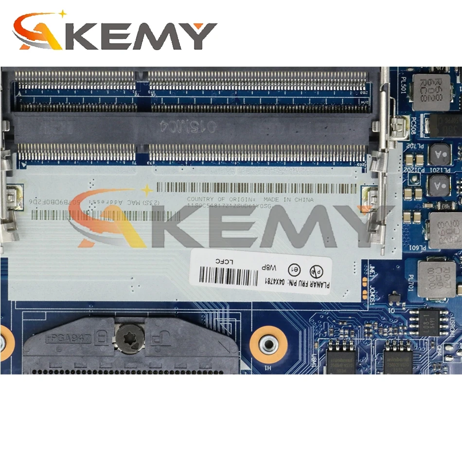 

For Lenovo ThinkPad E540 laptop motherboard AILE2 NM-A161 motherboard Rev 1.0 MB hm87 DDR3 04x4781 100% test work