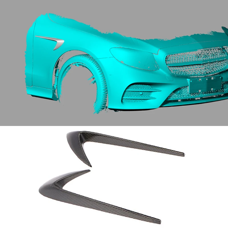 Отделка для бокового крыла автомобиля из углеродного волокна Накладка Mercedes-Benz E