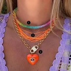 Чокер soraia camargo со спиральной пряжкой и кубическим цирконием Женский, эффектное Ювелирное Украшение на цепочке с карабином, подарок в стиле панк