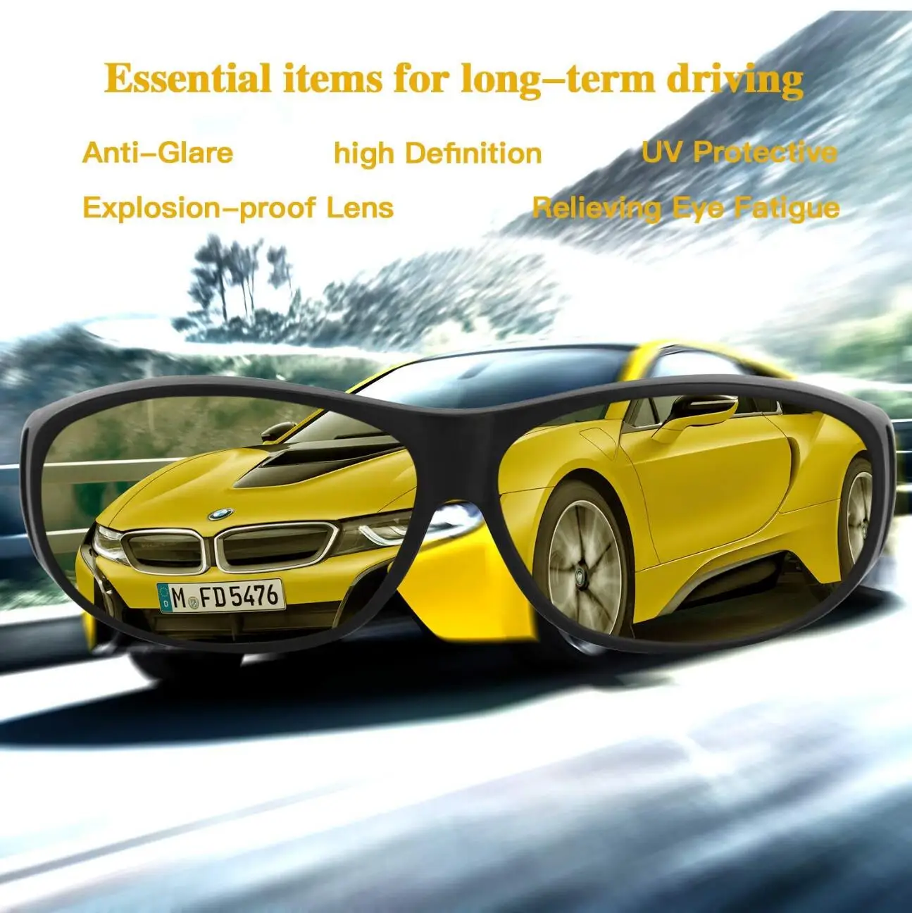 Очки для вождения автомобиля УФ защита солнцезащитные очки Skoda Octavia A2 A5 A7 Fabia Rapid Yeti