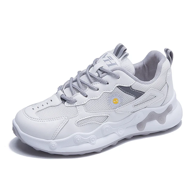 

White Platform Sneakers Women Casual Shoes Autumn Dad Shoes Chunky Black Chunky Sneakers Women Vulcanize Shoes