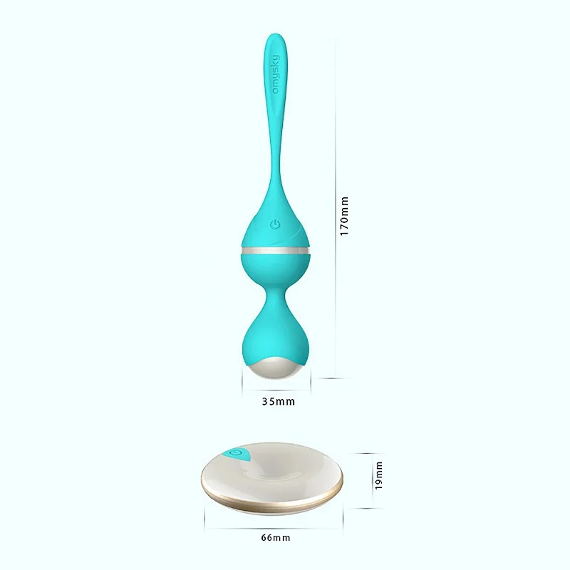 Вибрационное яйцо Кегеля с дистанционным управлением вагинальный мяч