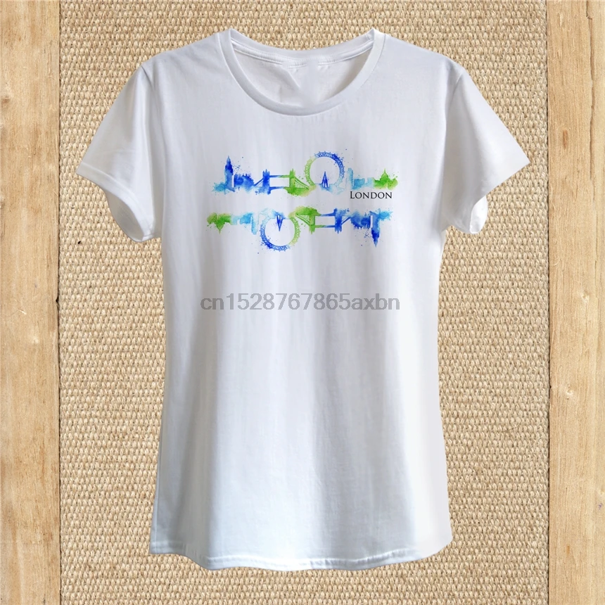 Лондон Великобритания столица искусство T &amp shy-рубашка дизайн город путешествия