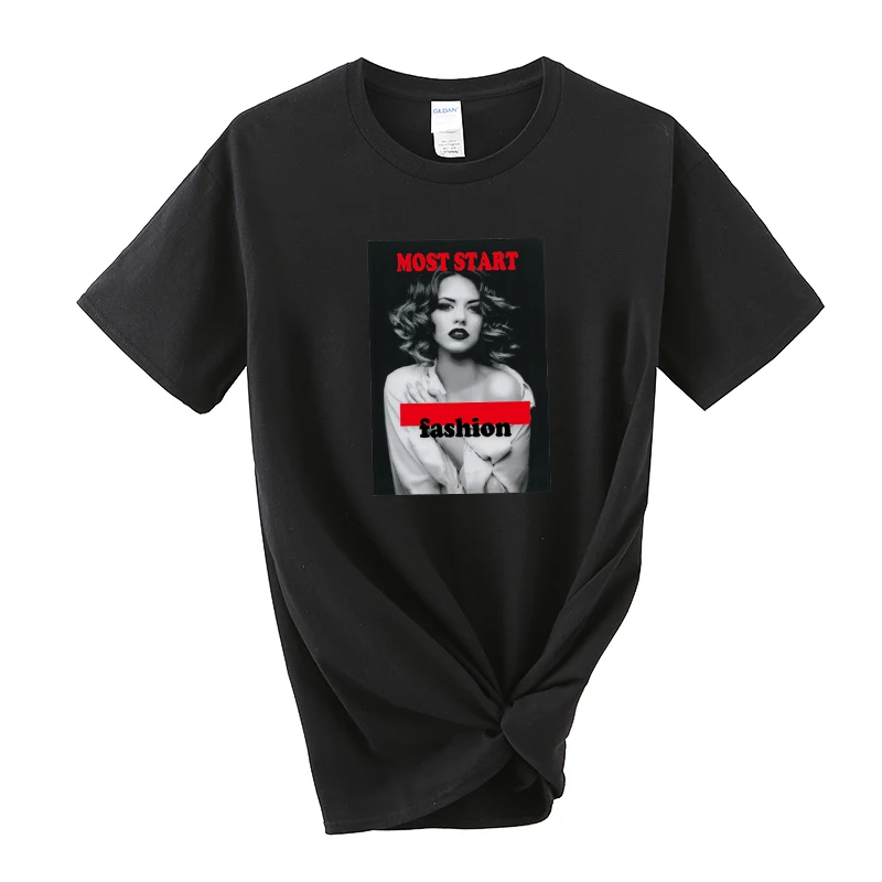 Футболка женская хлопковая с коротким рукавом модная Милая индивидуальная