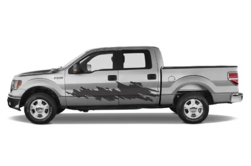 Для 2xDodge Ram Форд F150 всплеск гранж виниловые наклейки в виде Фотообоев c