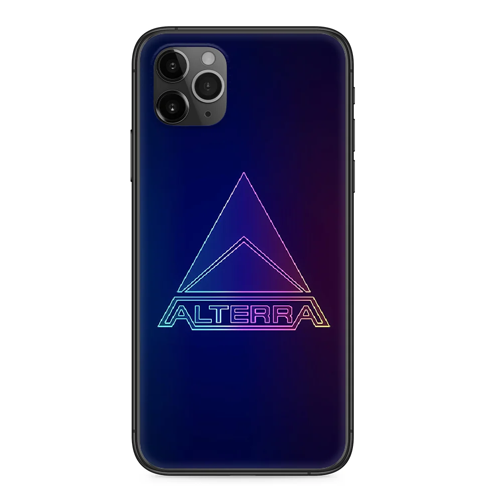 Subnautica alterra Bling милый чехол для телефона iphone 4 4s 5 5S SE 5C 6 6S 7 8 plus X XS XR 11 PRO MAX 2020 черный