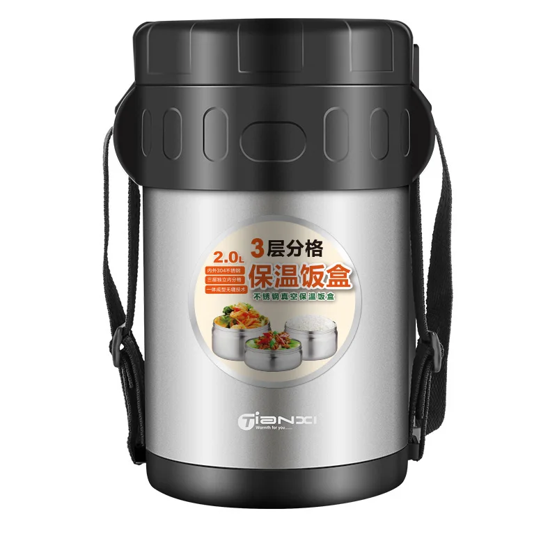 Японский Ланч-бокс TIANXI из нержавеющей стали с подогревом кухонный контейнер для