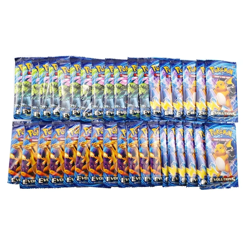 324 шт. Покемон карты все серии TCG: серия Sun & Moon эволюции бустер коробка
