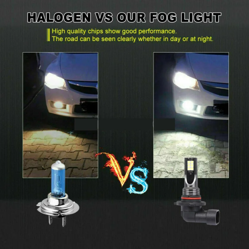 

Lamp LED Lights Replacement Parts Accessories Auto H10/9145/9140 20000LM