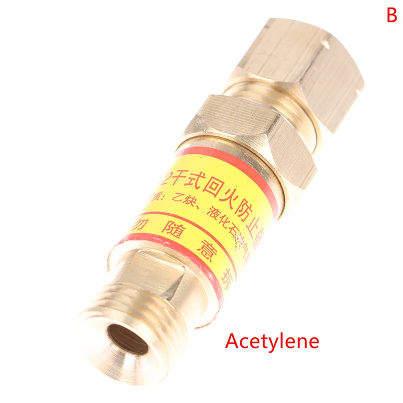 

Gas Welding Accessories Oxygen/Acetylene Check Valve Flashback Arrestor Welding/Cutting Torch Flame Buster Gas Cutting Tool
