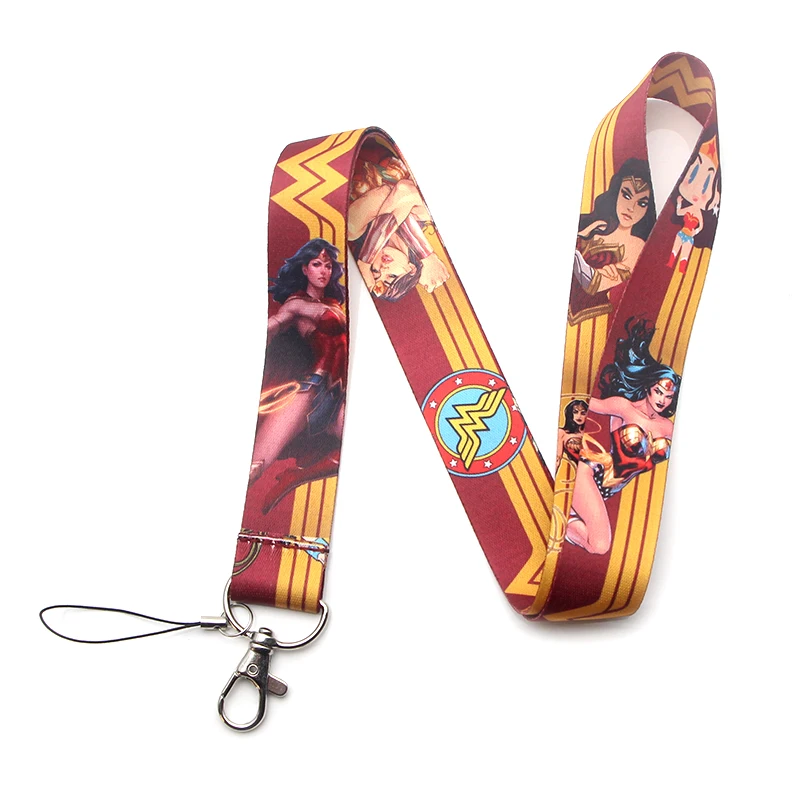 

YL387 Feminism Fantasy Movie Key Lanyard Keychain Personalise Office ID Card Pass Mobile Phone Key Ring Accessories Gift