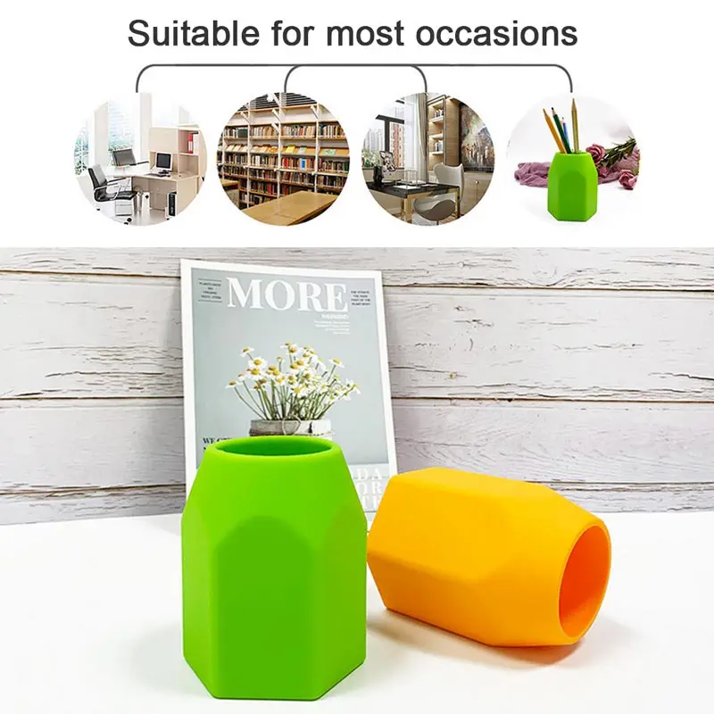 Креативная ручка карандашный горшок держатель щеток для макияжа Органайзер